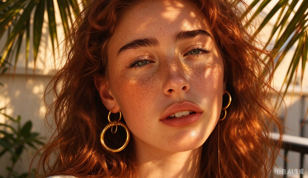 Warm light, effortless nude.